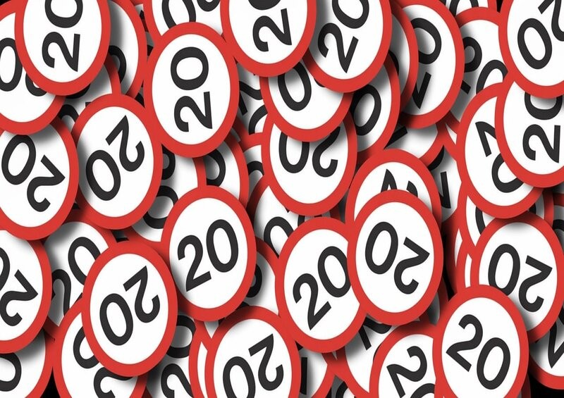 20 mph speed limit