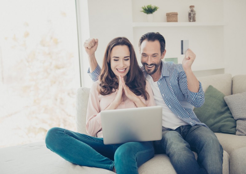 Couple happy with premium bonds winnings