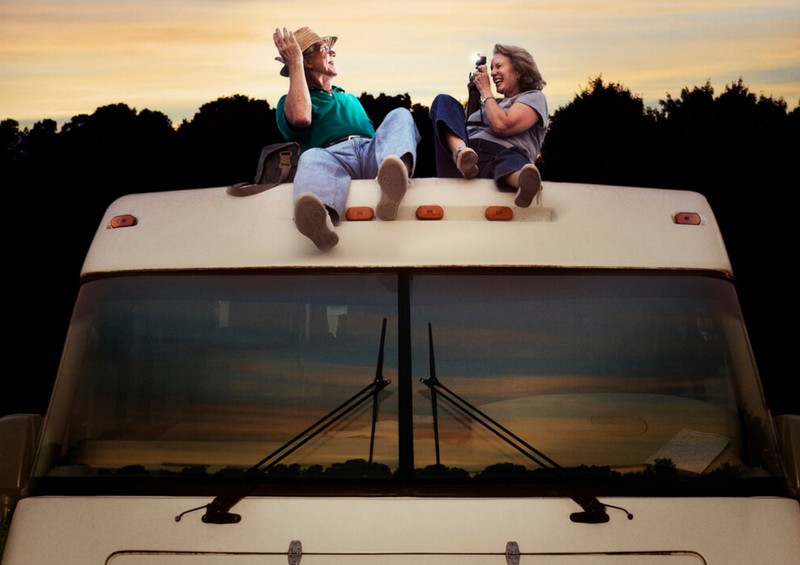 couple on rv