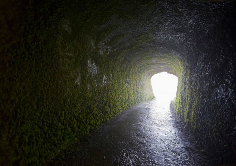 light at the end of the tunnel