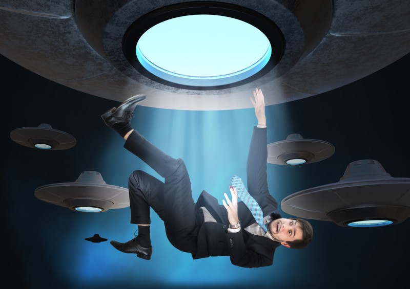 man abducted by aliens