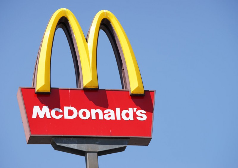 McDonald s sign as it is cheaper than life insurance