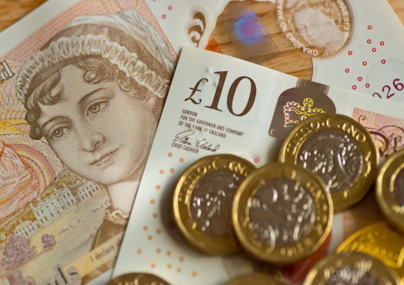 notes and coins