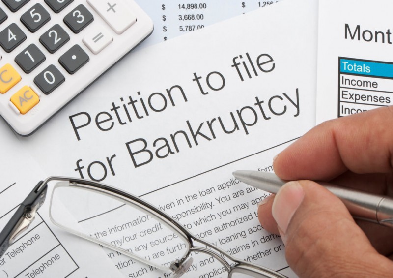 petition to file for bankruptcy