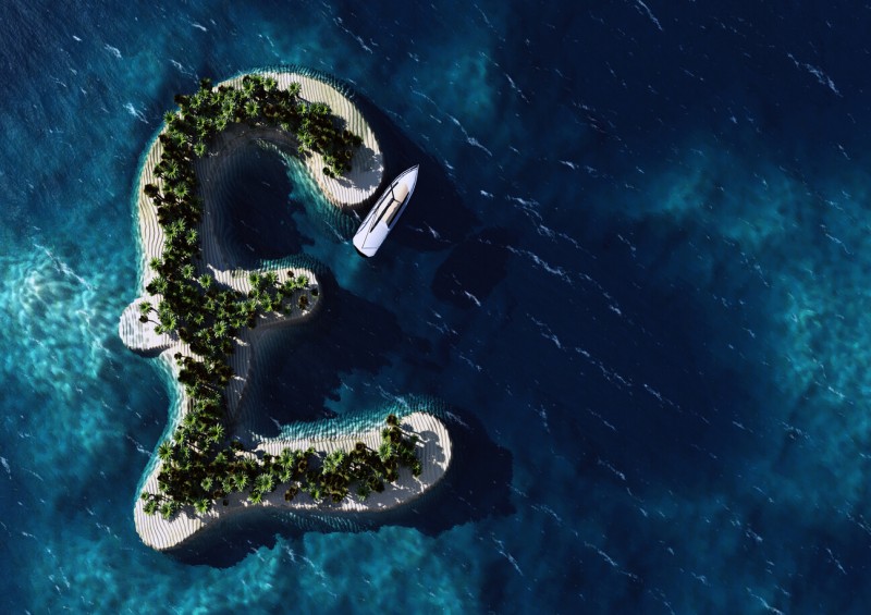 Pound sign island