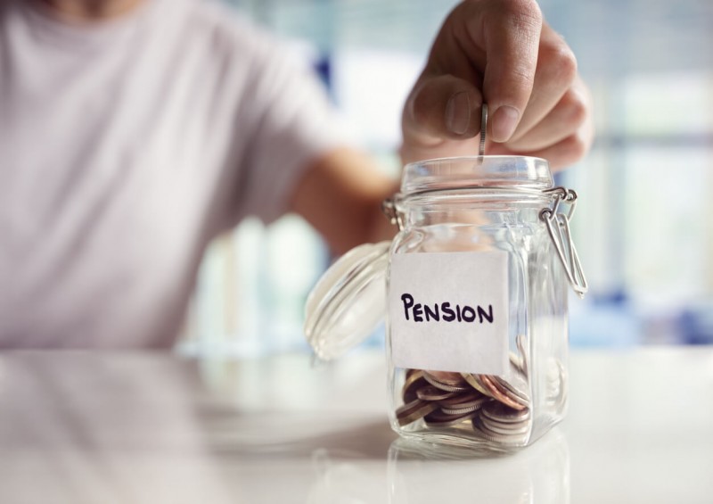 Putting money into a pension pot