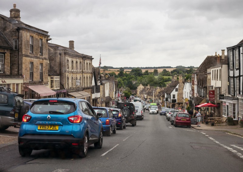 Queue on British Road