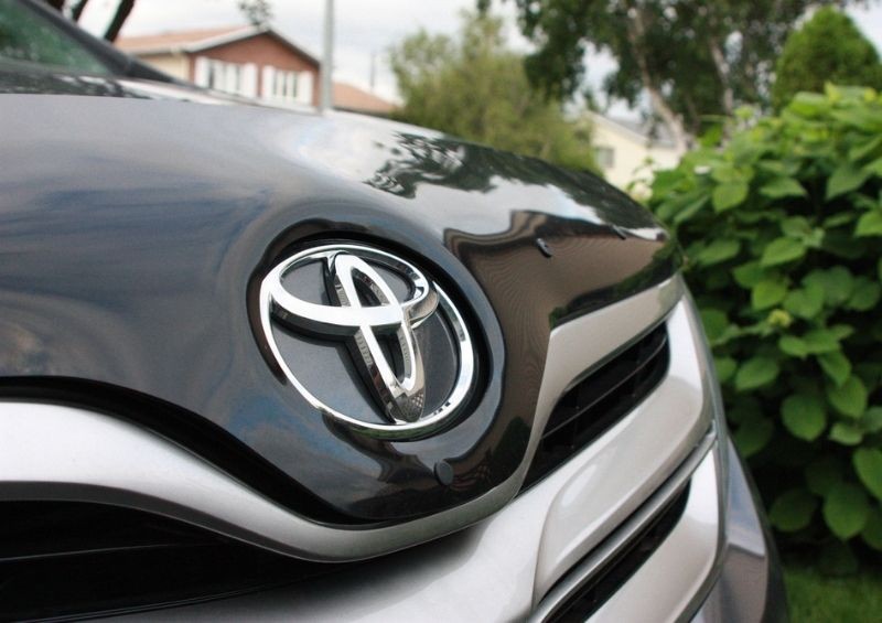 Toyota vehicle logo badge