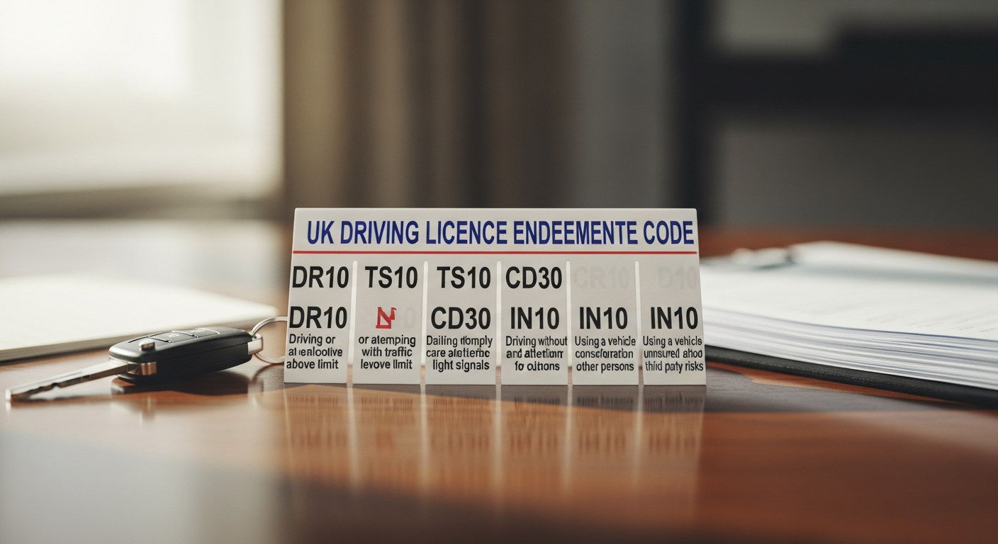 Driving Offence Codes