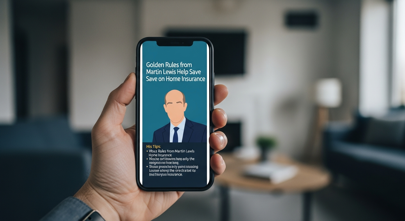 Golden Rules from Martin Lewis Help Save on Home Insurance