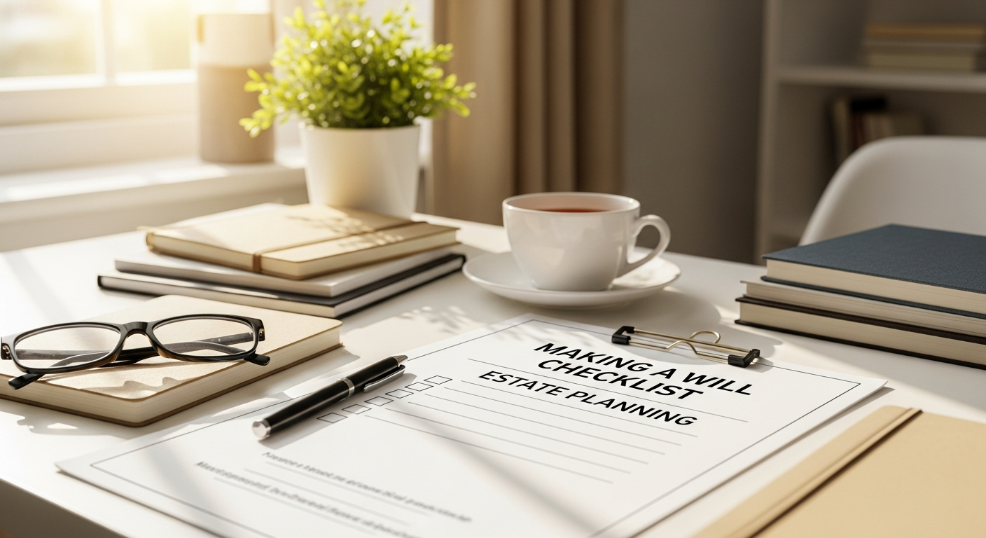 Making a Will Checklist: Estate Planning