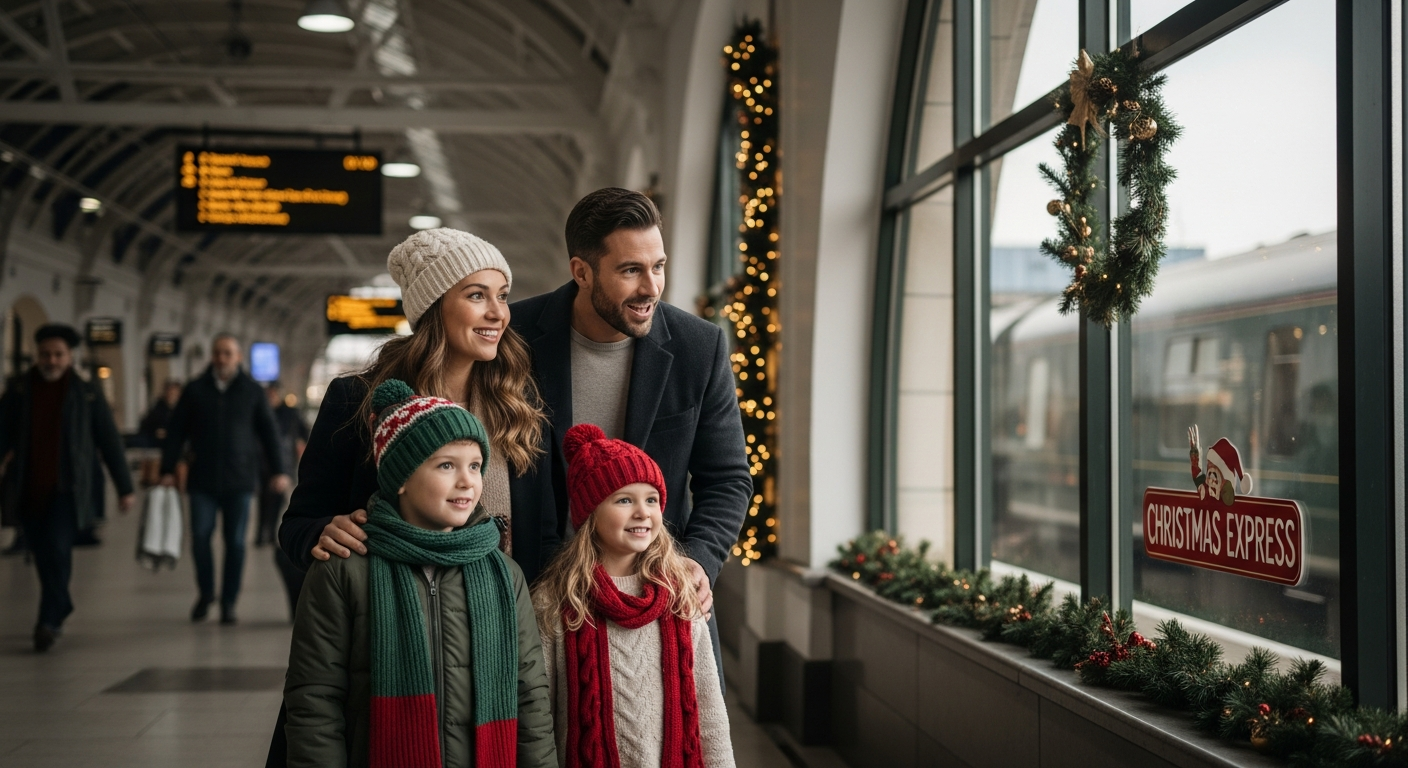 Tips on travelling with children this Christmas